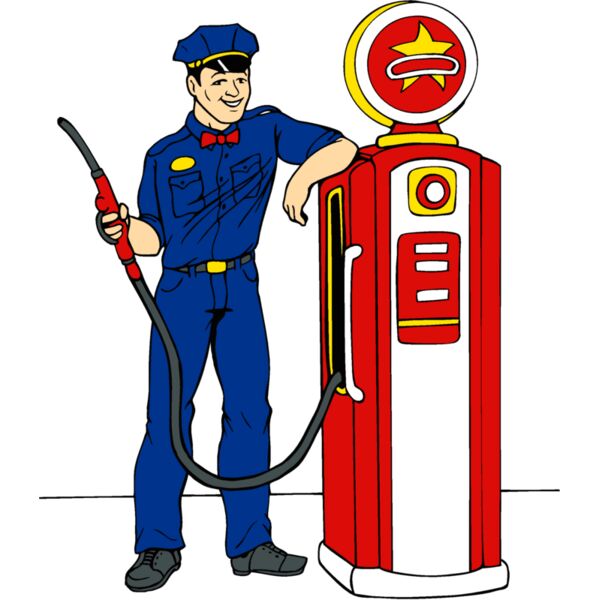 retrogasman gas attendant Thumbnail