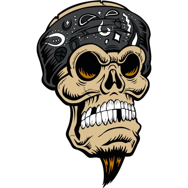 skull bandana Thumbnail