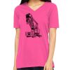 Missy's Relaxed Jersey Short-Sleeve V-Neck T-Shirt Thumbnail