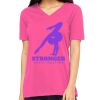 Missy's Relaxed Jersey Short-Sleeve V-Neck T-Shirt Thumbnail