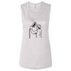 Ladies' Bella Flowy Scoop Muscle Tank Thumbnail