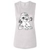 Ladies' Bella Flowy Scoop Muscle Tank Thumbnail