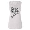 Ladies' Bella Flowy Scoop Muscle Tank Thumbnail