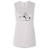Ladies' Bella Flowy Scoop Muscle Tank Thumbnail