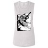 Ladies' Bella Flowy Scoop Muscle Tank Thumbnail