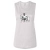 Ladies' Bella Flowy Scoop Muscle Tank Thumbnail