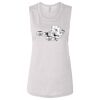 Ladies' Bella Flowy Scoop Muscle Tank Thumbnail