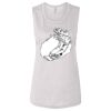 Ladies' Bella Flowy Scoop Muscle Tank Thumbnail