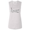 Ladies' Bella Flowy Scoop Muscle Tank Thumbnail