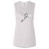 Ladies' Bella Flowy Scoop Muscle Tank Thumbnail