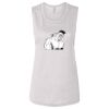 Ladies' Bella Flowy Scoop Muscle Tank Thumbnail