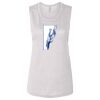 Ladies' Bella Flowy Scoop Muscle Tank Thumbnail