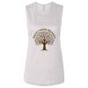 Ladies' Bella Flowy Scoop Muscle Tank Thumbnail