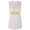 Ladies' Bella Flowy Scoop Muscle Tank Thumbnail