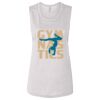 Ladies' Bella Flowy Scoop Muscle Tank Thumbnail