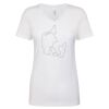Next Level The Ideal V T-Shirt Thumbnail